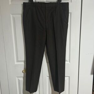Hickey-Freeman Men’s Dress Pants Size 40 Black Pinstripe